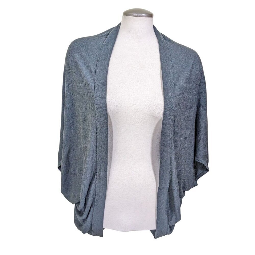 Old Navy Drop Shoulder Open Front Lightweight Cardigan Sweater Dark Gray XXL
